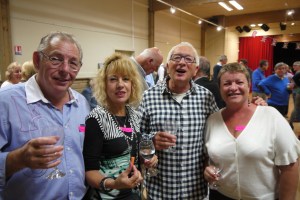 Photo of the Saturday soiree.